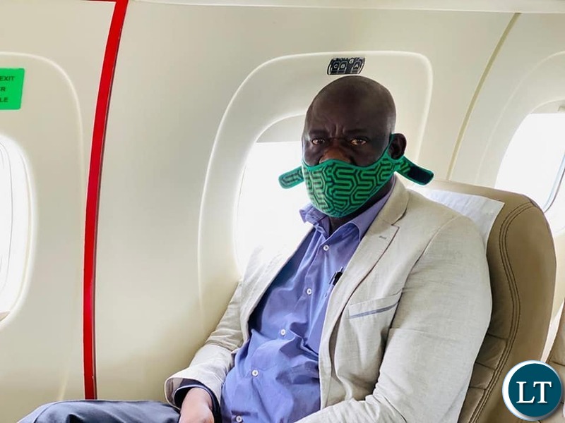 Patriotic Front (PF) Secretary General Hon Davies Mwila has arrived in Luapula Province
