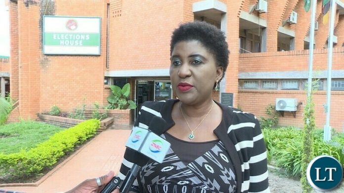 ECZ acting Public Relations Manager Sylvia Bwalya