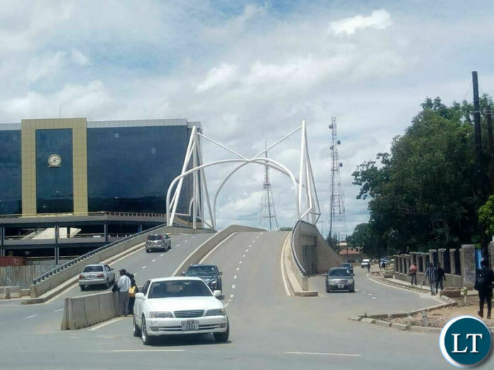 The Alick Nkhata Bridge in Lusaka