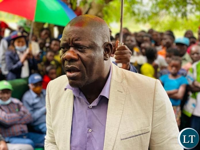 Patriotic Front (PF) Secretary General Hon Davies Mwila