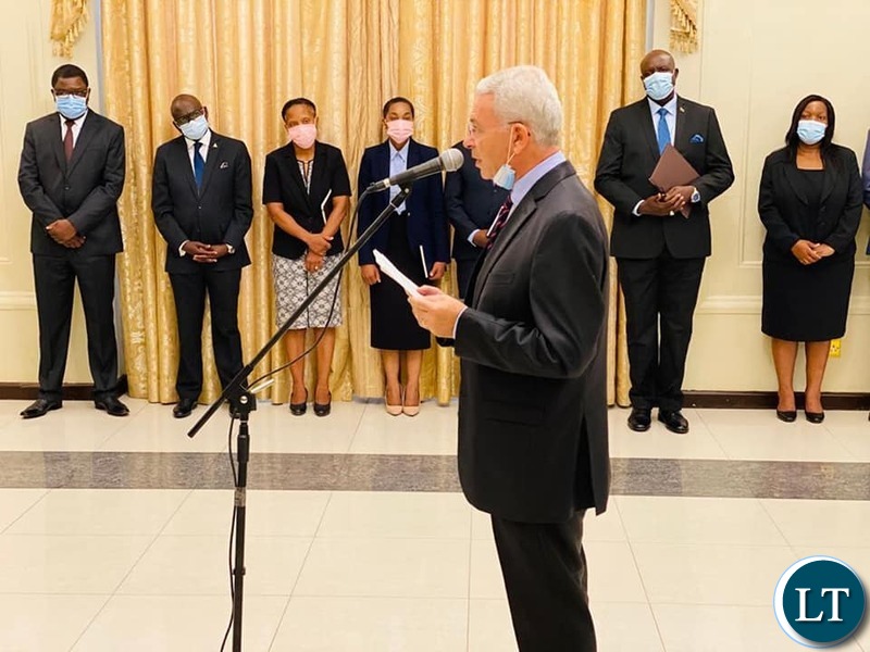 His Excellency, Mr. François Goldblatt, Ambassador Designate of the Republic of France to Zambia.