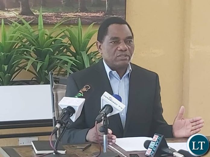United party For national Development (UPND) President, Hakainde Hichilema