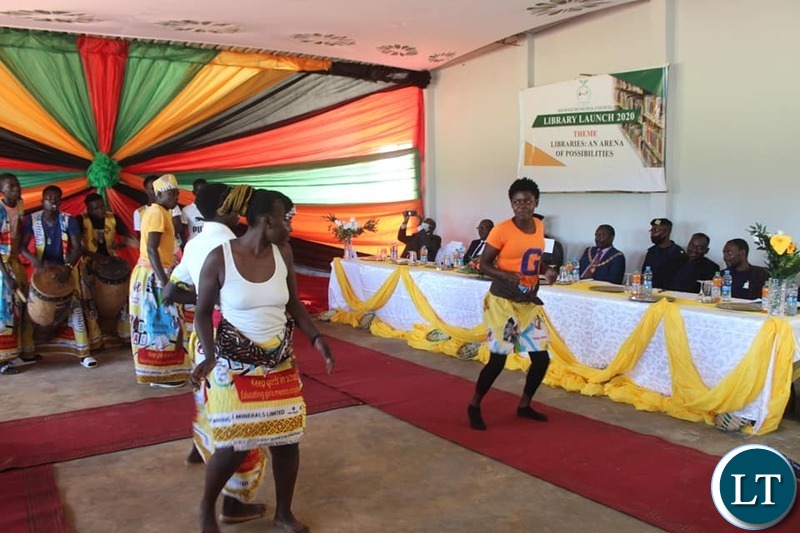 Library Opening Ceremony in Solwezi