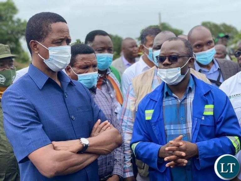 President Lungu launches the cashew planting season in Mongu