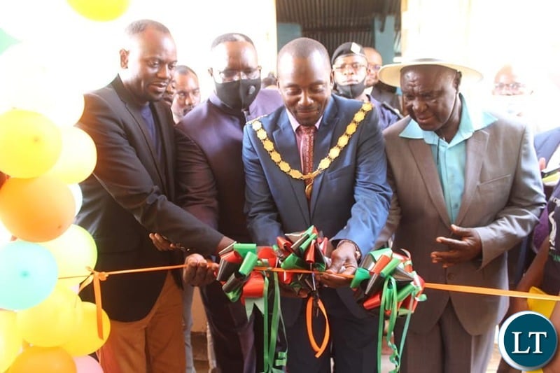 Solwezi Mayor Nicholas Mukumbi