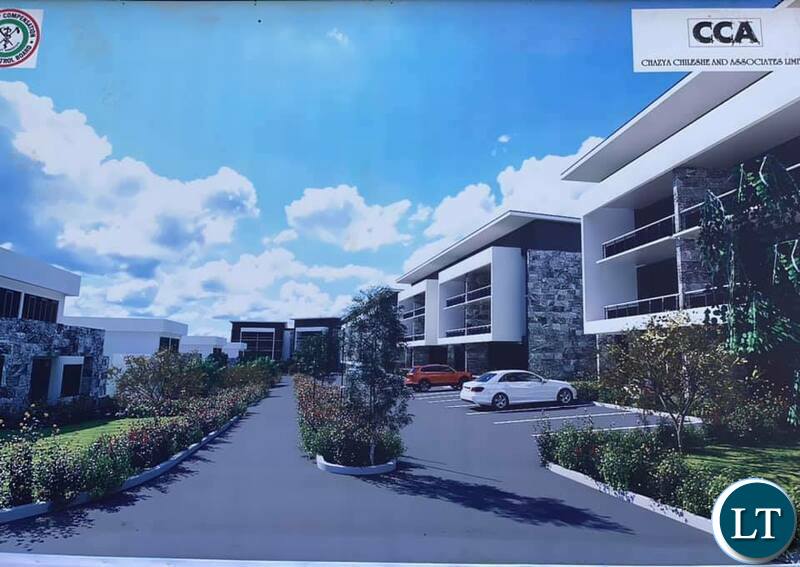Artist Impression of the  International Convention Centre, 3 star Hotel and Shopping Mall