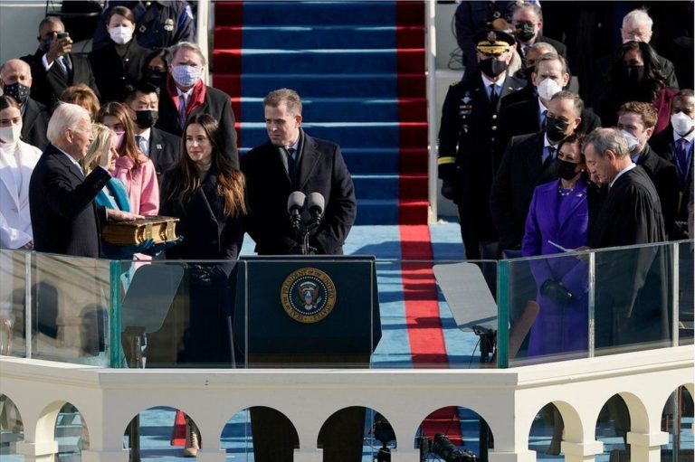 Joe Biden sworn in as President
