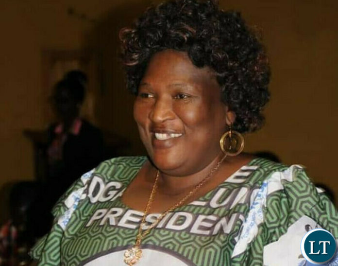 Copperbelt Provincial Vice Chairlady Ms Beatrice Kapansa