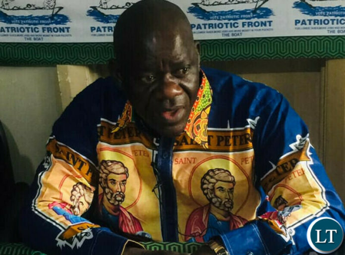 Patriotic Front Secretary General Davies Mwila