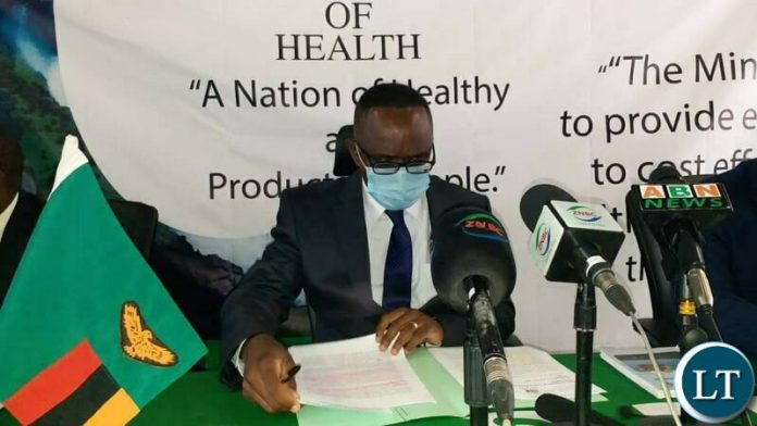 Health Minister Jonas Chanda