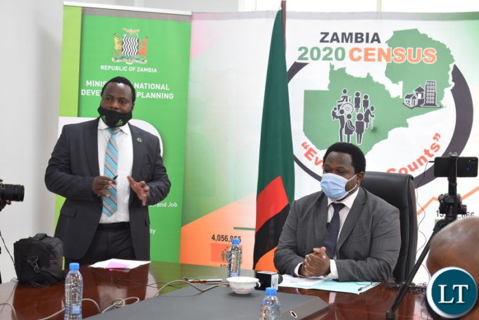 Minister Alexander Chiteme and ministry spokesperson Chibaula Silwamba