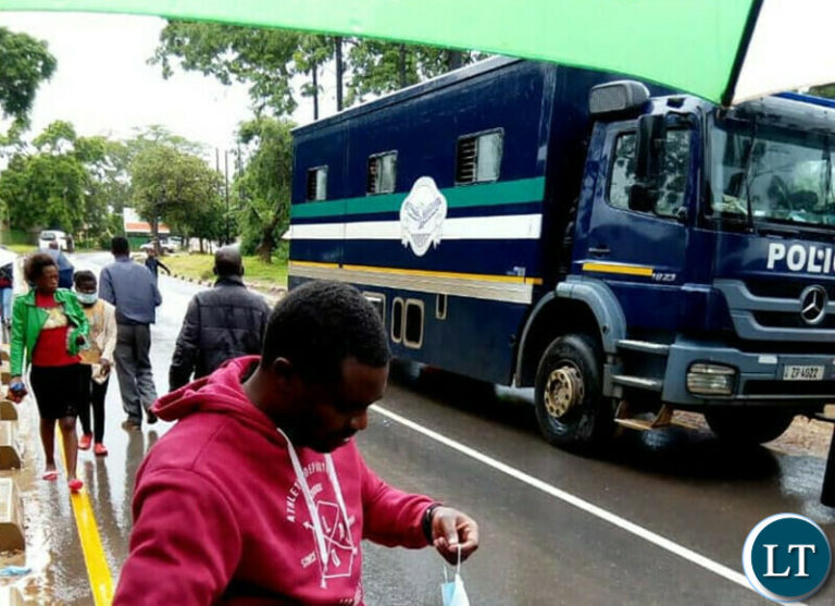 UPND Youths demand for the immediate release of 30 Chongwe residents arrested for illegal trade in Charcoal