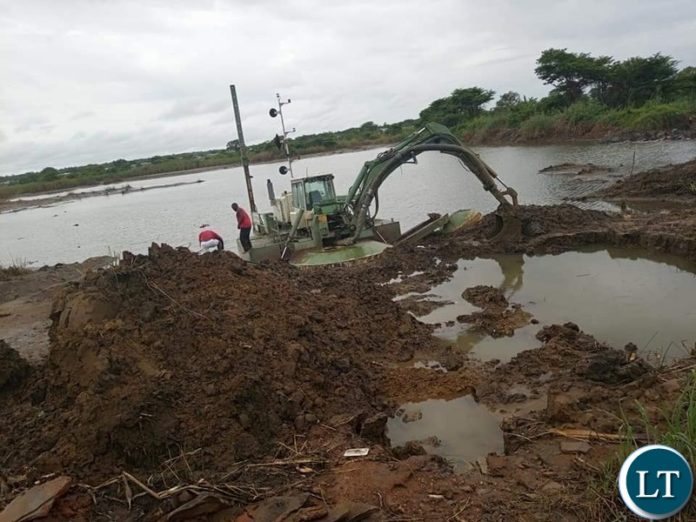 The Dams that Collapsed in Mumba District being Repaired