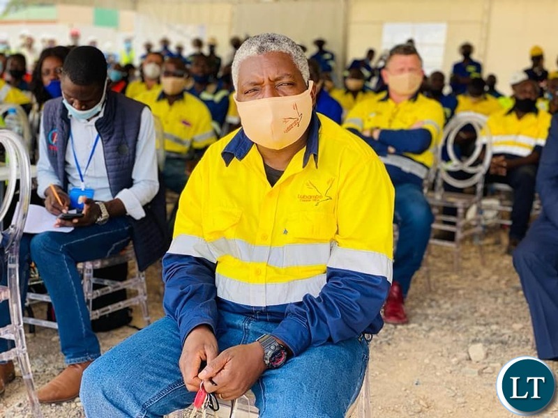 Lubambe Mine Employees at the event President Lungu attended