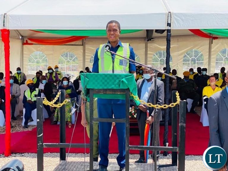 We desire to see mines in Zambian hands-President Lungu