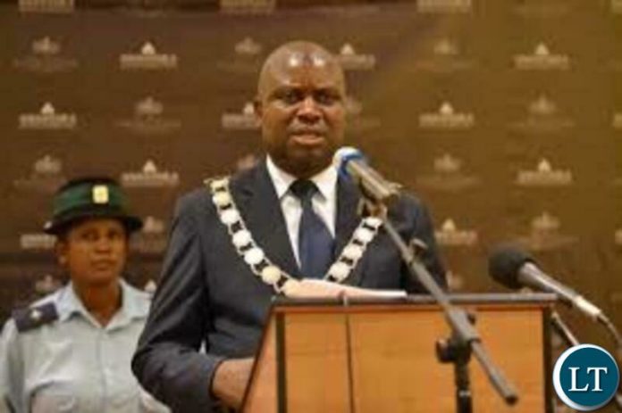 Livingstone Mayor Eugine Mapuwo
