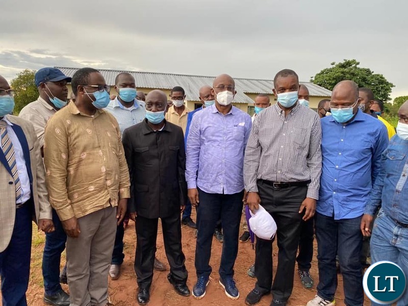 Democratic Republic of Congo (DRC) delegation led by Vice Prime Minister Willy Ngoopos on Saturday arrived in Zambia to conduct a physical tour of the much talked about Kasomeno-Mwenda toll road and Luapula bridge project