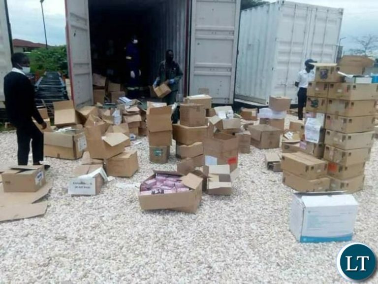 Various Expired Medical  Drugs Found at Zambia Medicines and Medical Supplies Agency