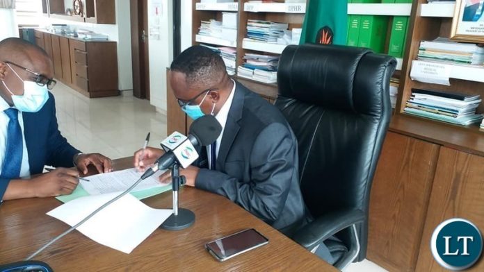 Health Minister Dr Jonas Chanda