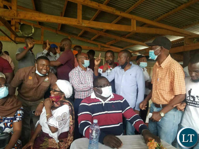 National Democratic Congress President Dr. Chishimba Kambwili