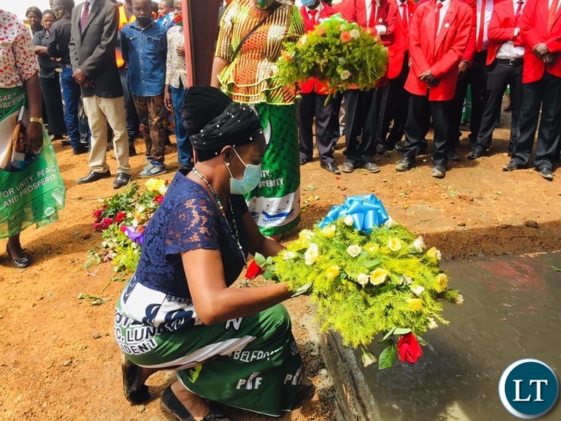 Ruling Patriotic Front (PF) Deputy Secretary General Hon. Mumbi Phiri