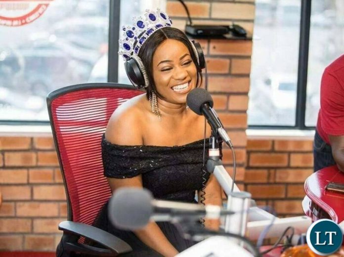 Hot FM breakfast show presenter Mutale Mwanza