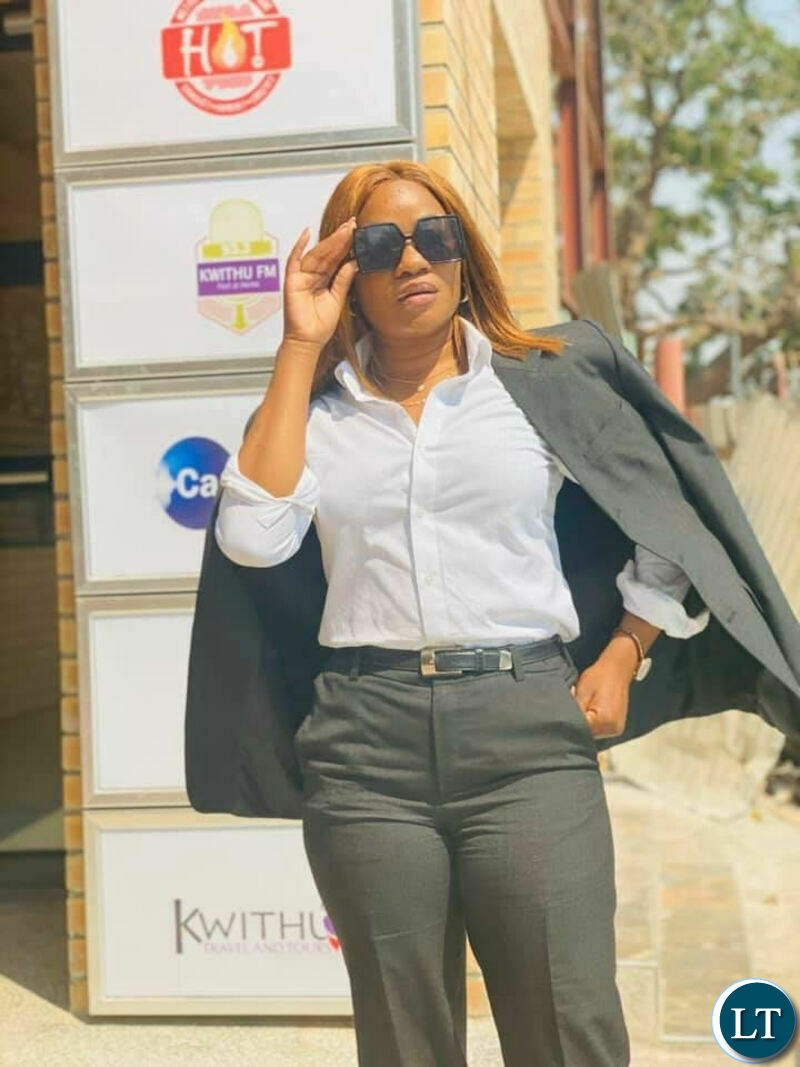 Hot FM breakfast show presenter Mutale Mwanza