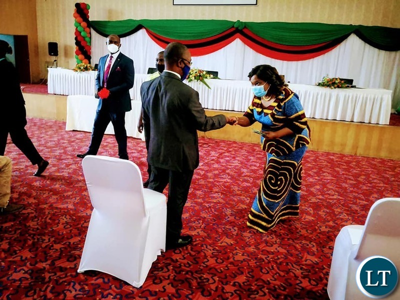 Guests at the The the launch of an Empowerment Scheme for Churches,Religious and Faith Based organisations at Government Complex