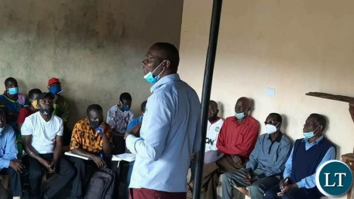 Roan Member of parliament Honourable Joseph Chishala