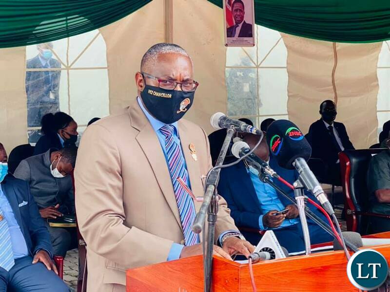 UNZA Vice Chancellor Luke Mumba
