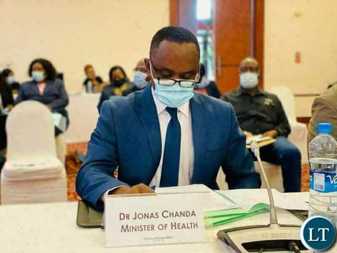 Health Minister Jonas Chanda