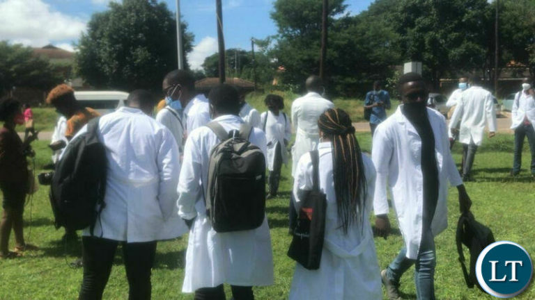 Over 400 doctors remain unemployed, stage protest at Ndeke House