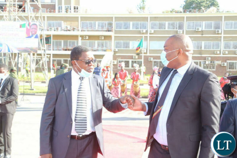 Botswana President Masisi visits Zambia
