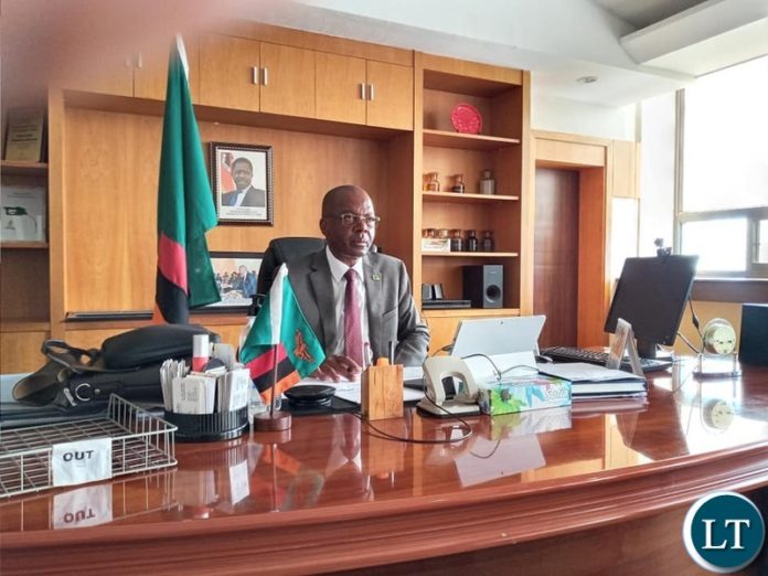 Minister of Energy Mathew Nkhuwa