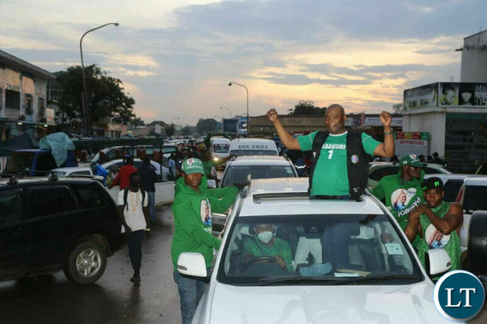 Lusambo filing he filing in his application to recontest the Kabushi seat.