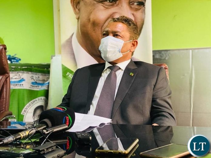 Justice Minister Given Lubinda