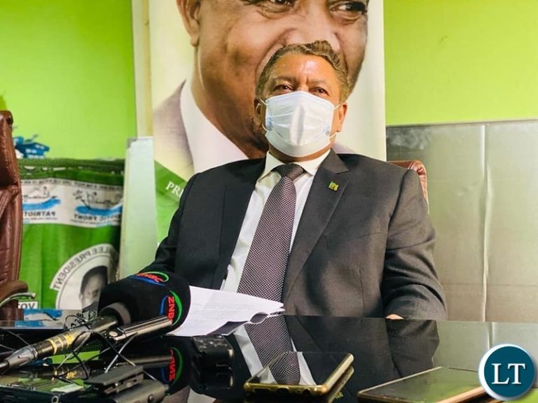 I’ll not re-contest the Kabwata Parliamentary Seat-Given Lubinda