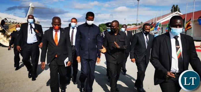 President Edgar Lungu arrives in Dodoma, Tanzania, to pay his last respect to Tanzania's late President John Pombe Magufuli President Edgar Lungu arrives in Dodoma, Tanzania, to pay his last respect to Tanzania's late President John Pombe Magufuli
