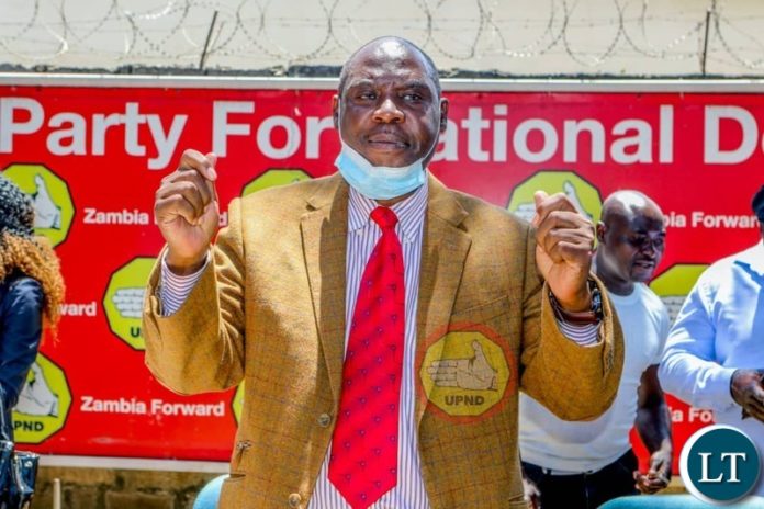 UPND Secretary General Batuke Imenda