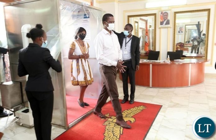 President Lungu Hosting Youths at State House