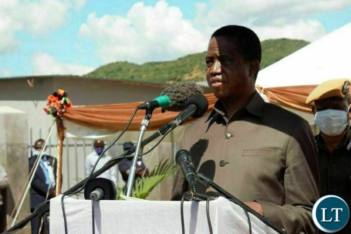 PRESIDENT Edgar Lungu, officiates at the commissioning of the John Osmas Anglican Church building in Chipata yesterday. PICTURE BY STEPHEN MUKOBEKO/ZANIS PRESIDENT Edgar Lungu, officiates at the commissioning of the John Osmas Anglican Church building in Chipata yesterday. PICTURE BY STEPHEN MUKOBEKO/ZANIS