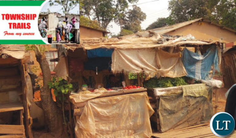 Ndola’s Chicele market operating without a toilet and piped water since the 1960s.