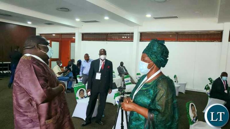 Kambwili and Nawakwi attend PF Convention as he castigates UPND