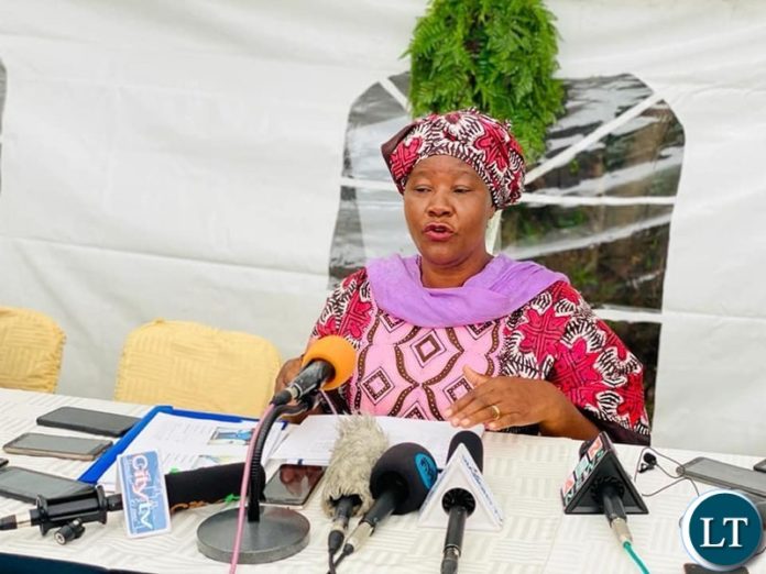 Forum for Democracy and Development (FDD) president Edith Nawakwi