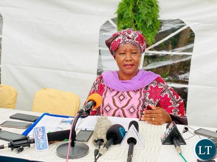 Forum for Democracy and Development (FDD) president Edith Nawakwi