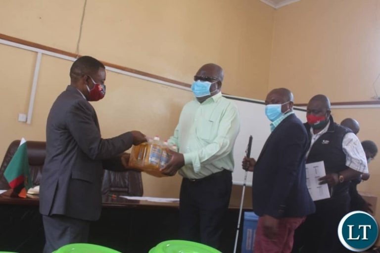 People with disabilities in Ngabwe empowered