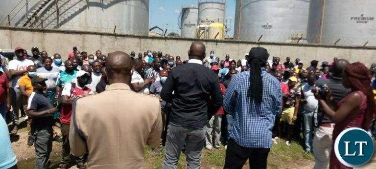 Zambian Fuel Tanker Drivers do not want the Transportation of Jet Fuel to be in the hands of Foreigners
