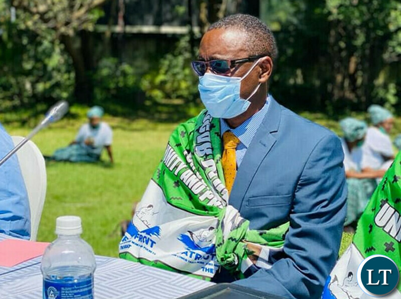 UPND Member of Parliament, Hon Ephraim Belemu