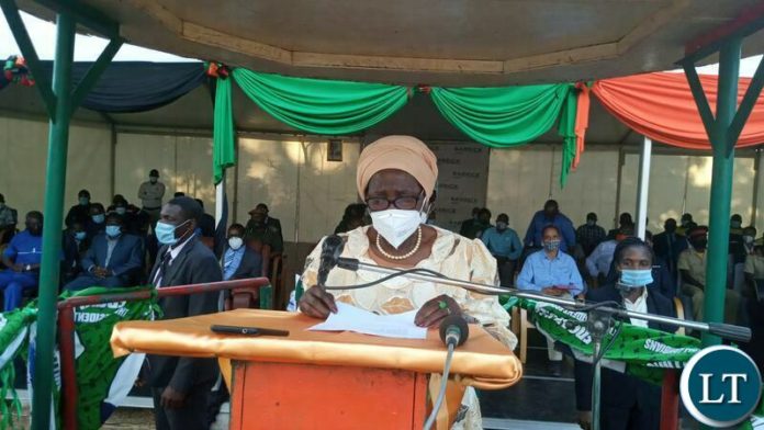 Vice president, Inonge Wina