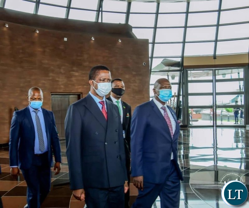 President Edgar Lungu  held bilateral talks with his Democratic Republic of Congo (DRC) counterpart Felix Tshisekedi in that country’s capital Kinshasa.